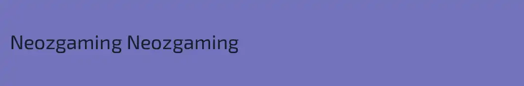 Neozgaming Neozgaming